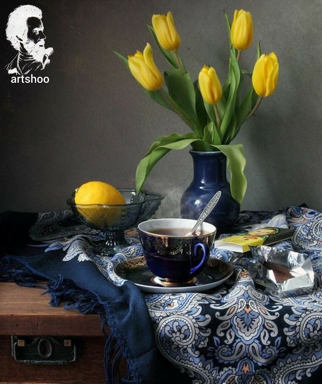 آموزش نقاشی رنگ روغن